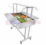 Buffet Térmico Self Service 6 Cubas Quentes Venâncio EA6M Master - Imagem 2