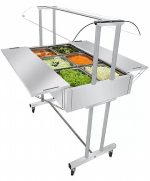 Buffet Self Service Salada 6 Cubas Venâncio EA6MX Master Gelo-x