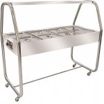 Carro Buffet Self Service 8 Cubas Frias Termos Venâncio EA8TXC Inox