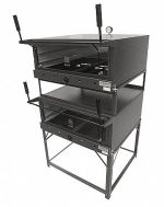 Forno Industrial Duplo a Gás 90cm FI-90D Metal Brey