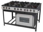 fogÃo bravo 6 queimadores com forno