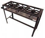 Fogão Industrial 3 Bocas Alta Pressão FE-503 Metal Brey