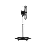 ventilador de coluna 60cm oscilante comercial bivolt 200w ventisol 3 preto lado